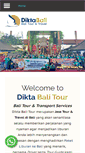 Mobile Screenshot of diktabalitour.com